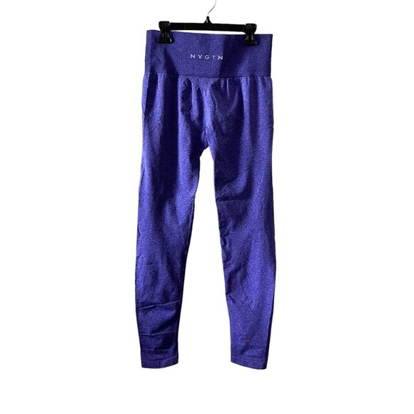 NVGTN Electric Blue NV Seamless Leggings - Picture 6 of 8